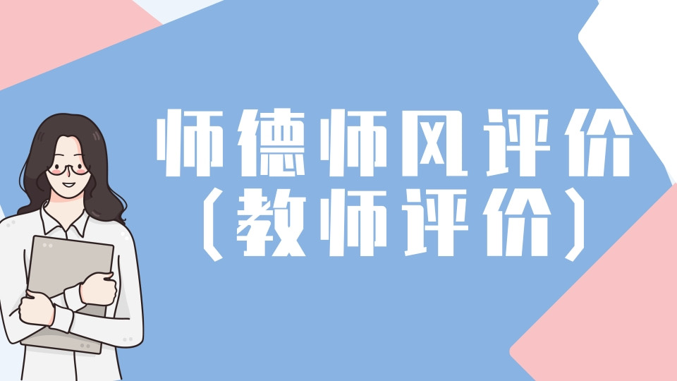 教师师德师风评价统计表(教师评价)