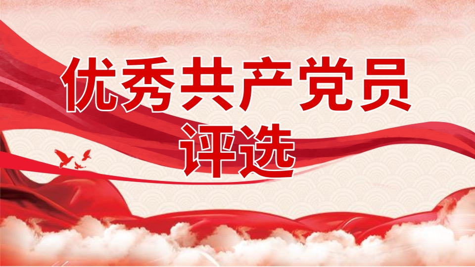 优秀共产党员评选