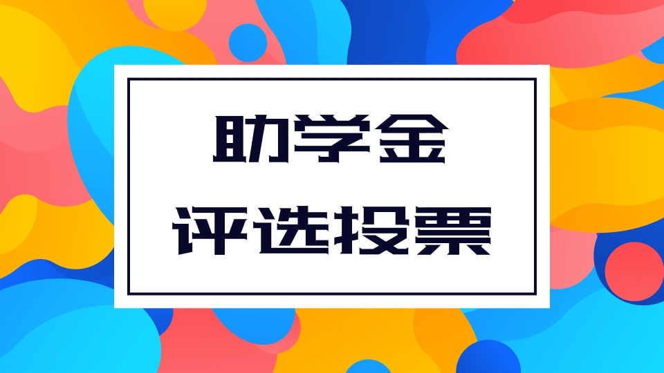 助学金评选投票