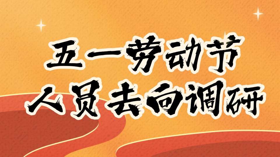 五一劳动节人员去向调研