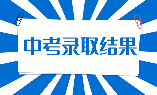 中考录取结果统计