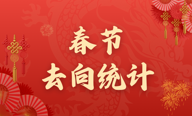 春节去向统计